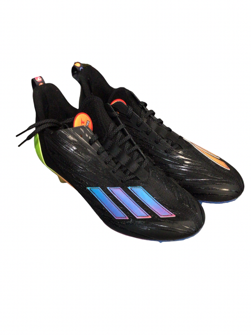 Vist Large View of Product Image Which is New SZ 10.5 ADIZERO CLEATS BLK