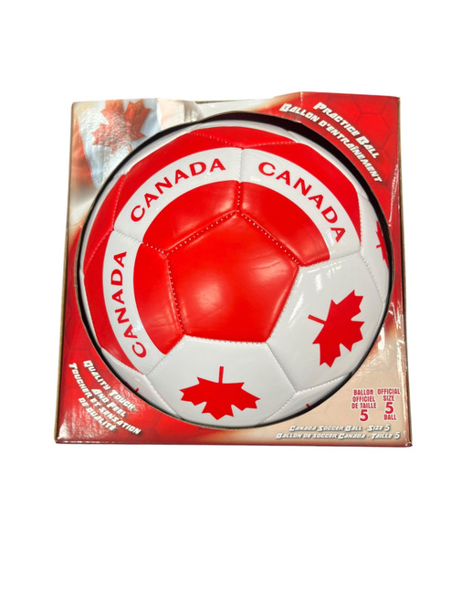 Vist Large View of Product Image Which is New CANADIAN SOCCER BALL 5