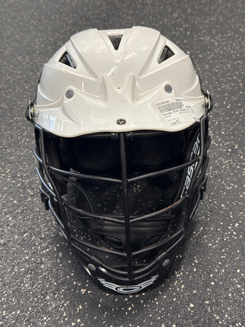 Vist Large View of Product Image Which is Used Cascade CPVR HELMET M/L 2019 Lacrosse Helmet White M/L