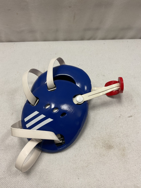 Vist Large View of Product Image Which is Used Adidas Wrestling Headgear Navy Blue