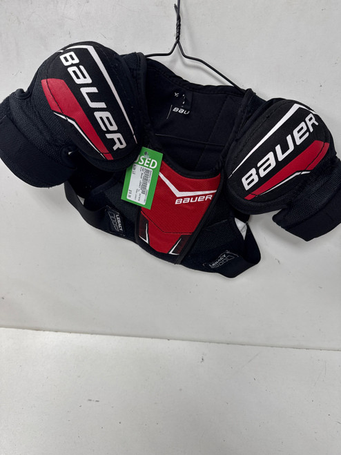 Vist Large View of Product Image Which is Used Bauer LEGACY Youth Shoulder Pads LG