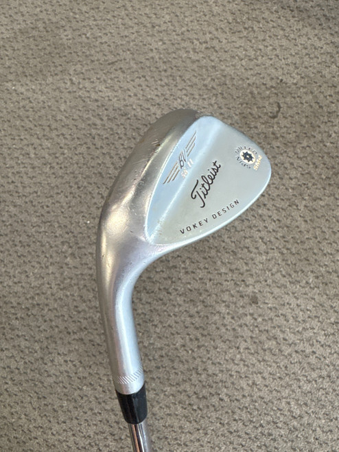 Vist Large View of Product Image Which is Used Titleist VOKEY Golf Wedge Mens LH 56 Degree