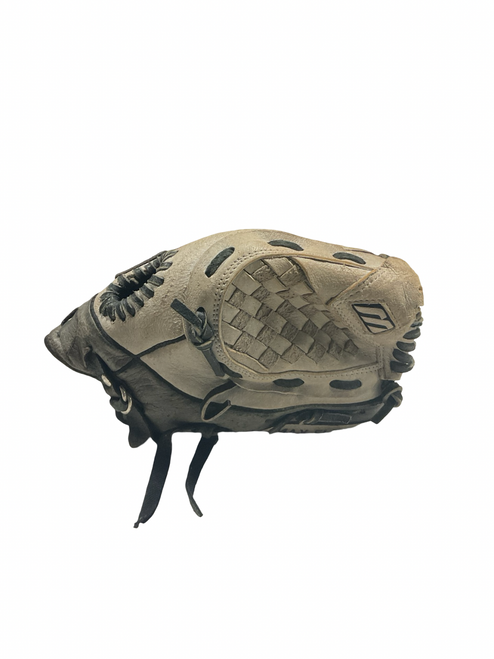 Vist Large View of Product Image Which is Used Mizuno POWER CLOSE GREY GLOVE BB/SB Glove RH Throw Grey 10 1/2"