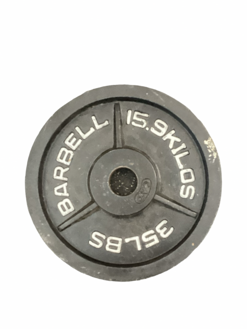 Vist Large View of Product Image Which is Used Olympic Plate (Each) 35 lb