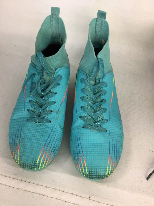 Vist Large View of Product Image Which is Used Soccer Indoor Shoes Carolina Blue Senior 5