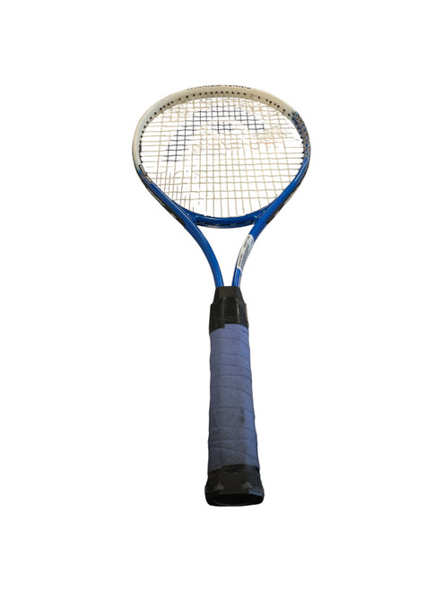 Vist Large View of Product Image Which is Used Head CONQUEST TI Adult Tennis Racquet Royal Blue Unknown