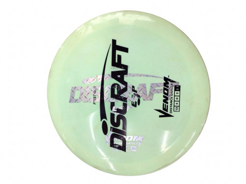Vist Large View of Product Image Which is Used Discraft VENOM Disc Golf Driver Green