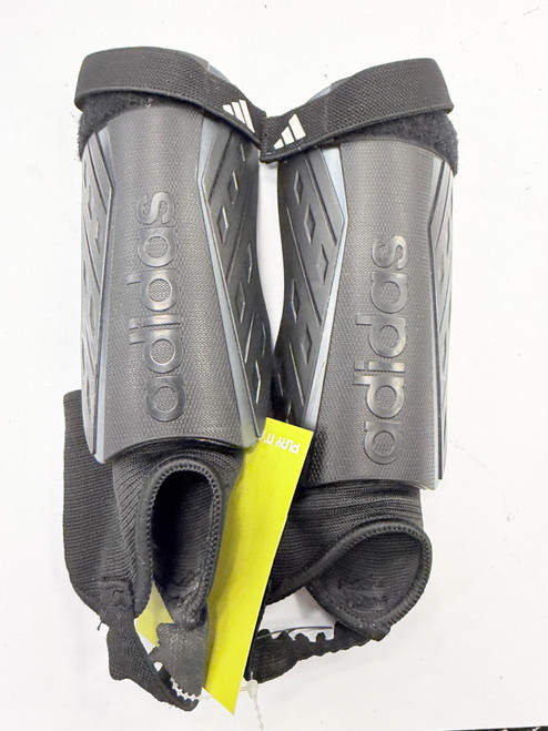 Vist Large View of Product Image Which is Used Adidas Soccer Shin Guards Youth Black SM