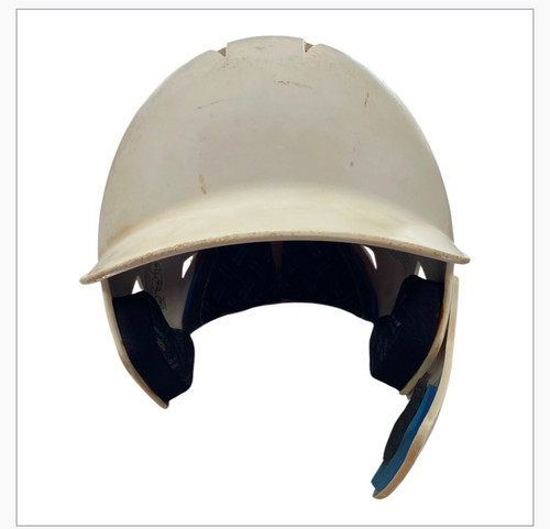 Vist Large View of Product Image Which is Used Champro HELMET Batting Helmet No Mask White LG