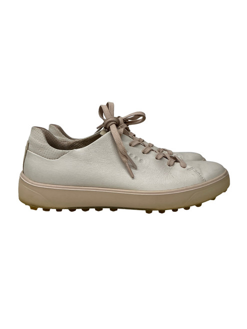 Vist Large View of Product Image Which is Used Ecco Womens Golf Shoes Pink Senior 8.5