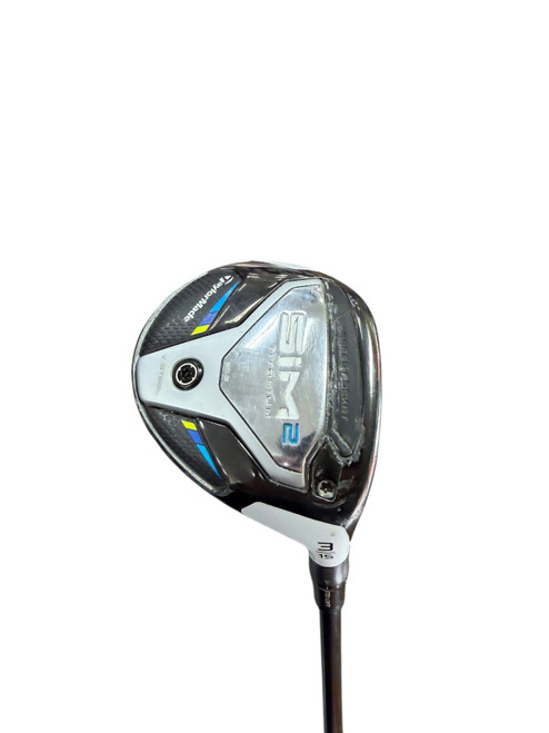 Vist Large View of Product Image Which is Used Taylormade SIM 2 Mens Fairway Wood RH 3 Wood