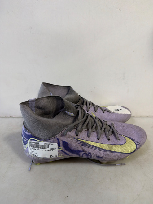 Vist Large View of Product Image Which is Used Nike Soccer Cleats Pink Senior 8