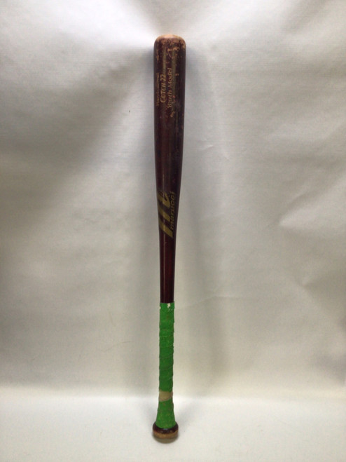 Vist Large View of Product Image Which is Used Marucci AM22 BB/SB Wood Bat 29"
