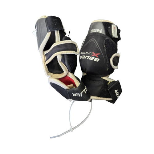 Vist Large View of Product Image Which is Used Bauer VAPOR XLTX PRO JUNIOR ELBOW PADS Junior Elbow Pads SM