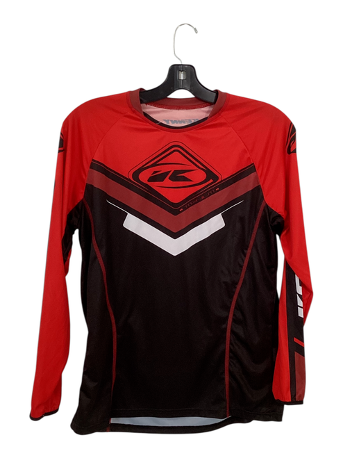 Vist Large View of Product Image Which is Used Kenny Adult Top Red 
