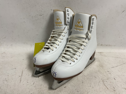 Vist Large View of Product Image Which is Used Jackson MYSTIQUE 1490 Girls Figure Skates White Junior 05
