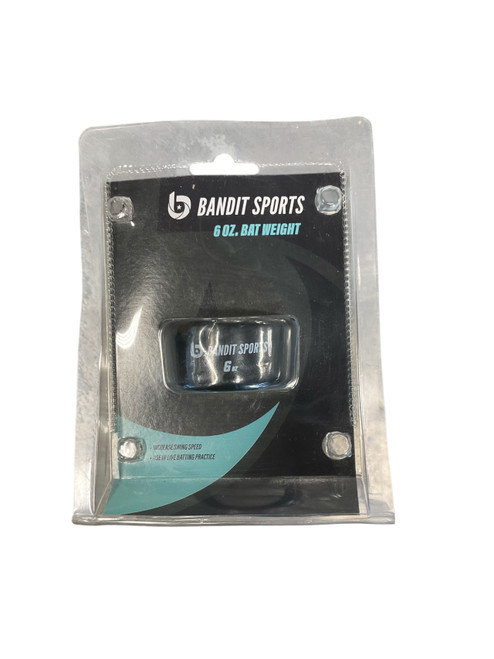 Vist Large View of Product Image Which is Used BANDIT SPORTS 6OZ BAT WEIGHT BB/SB Training Aid