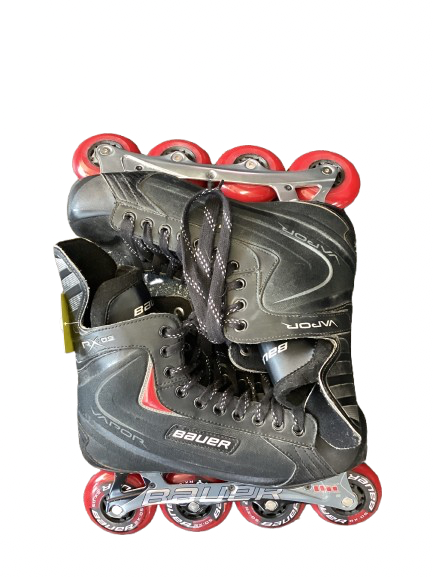 Vist Large View of Product Image Which is Used Bauer VAPOR RX 05 Senior Aggressive Skates Black Senior 9