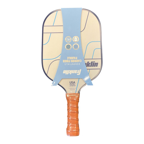 Vist Large View of Product Image Which is Used Franklin FRANKLIN ESSENTIALS Pickleball Racquet Royal Blue