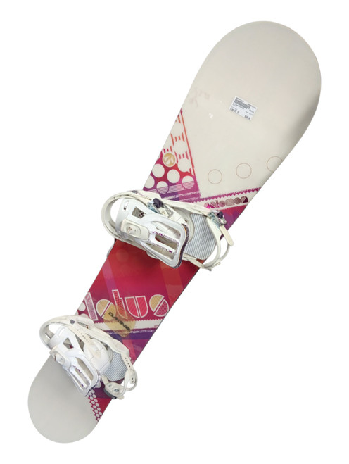 Vist Large View of Product Image Which is Used Salomon PLOTUS Mens Board/Bindings Pink 151 cm
