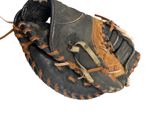 Vist Large View of Product Image Which is Used Adidas TS1200FBR BB/SB First Base RH Throw Black 12"