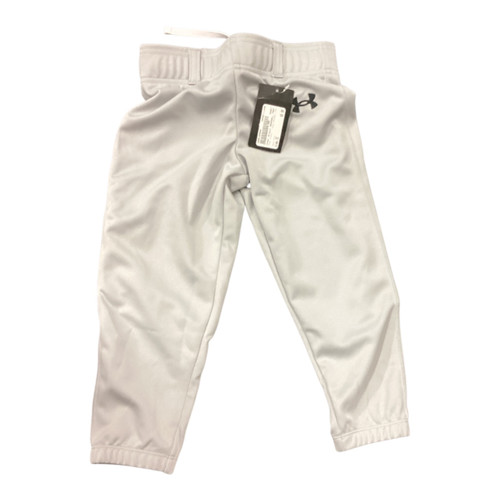 Vist Large View of Product Image Which is Used Under Armour BASEBALL PANT BB/SB Pant Boys Grey XS