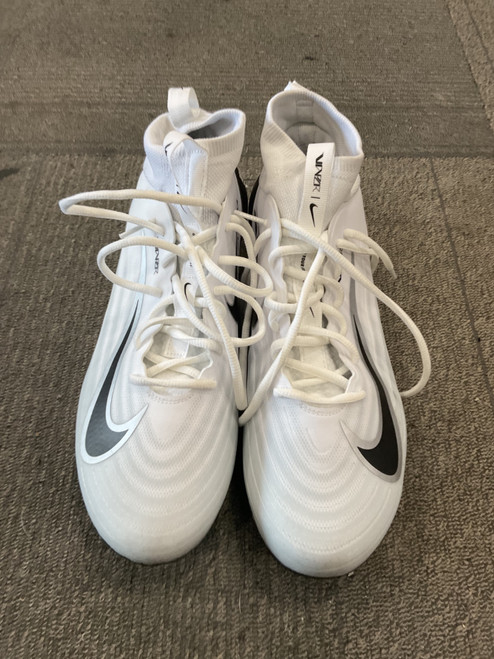 Vist Large View of Product Image Which is Used Nike VAPOR AIR ZOOM Adult FB Cleats White Senior 10.5