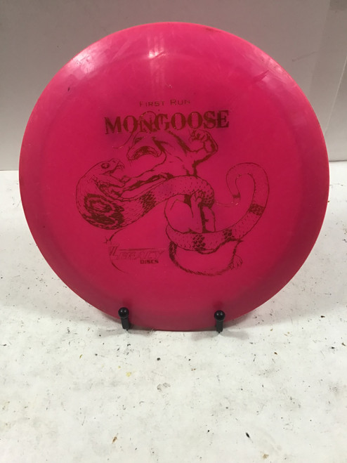 Vist Large View of Product Image Which is Used Legacy PINNACLE MONGOOSE Disc Golf Driver Pink 177g