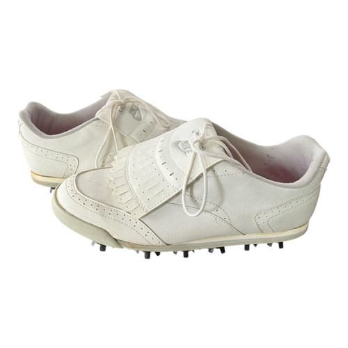 Vist Large View of Product Image Which is Used Nike Golf Shoes Adult White Senior 10
