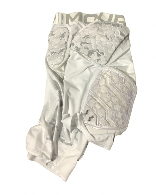 Vist Large View of Product Image Which is Used Under Armour GIRDLE FB Girdles White XL