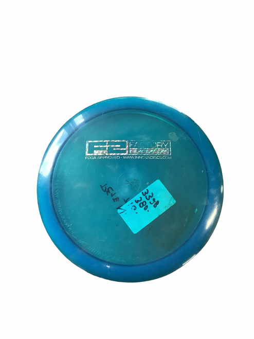 Vist Large View of Product Image Which is Used Innova CHAMPION SIDEWINDER F2 Disc Golf Driver Royal Blue