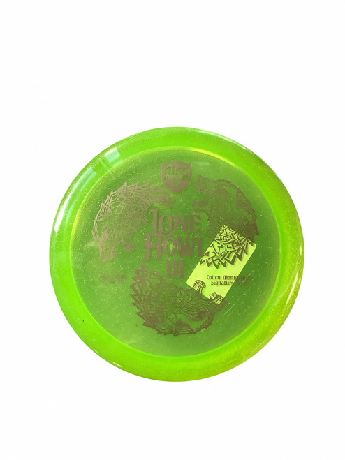Vist Large View of Product Image Which is Used Discmania LONE HOWL III SIGNATURE SERIES Disc Golf Driver Yellow