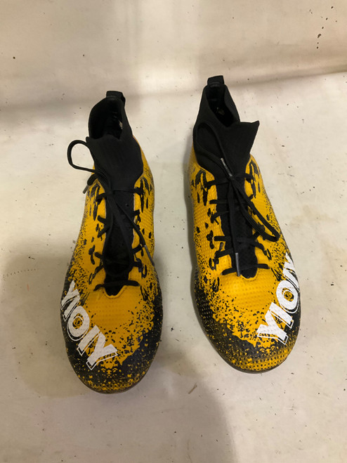 Vist Large View of Product Image Which is Used Soccer Cleats Yellow Senior 7