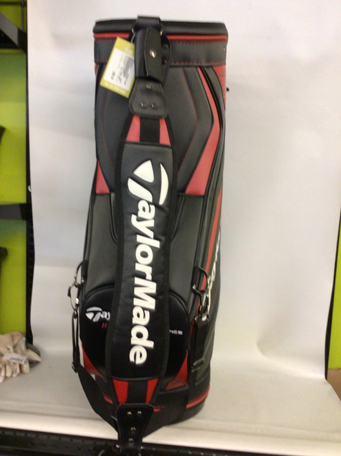 Vist Large View of Product Image Which is Used Taylormade TM14 DEMO BAG Mens Cart Bag Black And Red