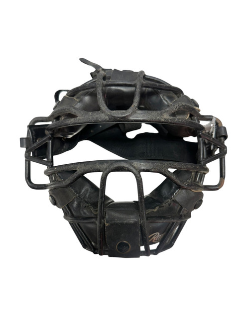 Vist Large View of Product Image Which is Used Rawlings Catchers Mask Black