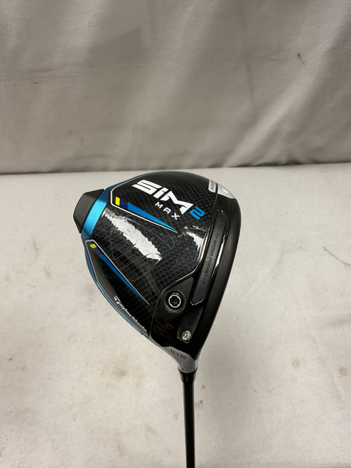 Vist Large View of Product Image Which is Used Taylormade SIM 2 MAX Mens Driver RH 10.5 Degree