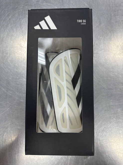 Vist Large View of Product Image Which is New ADIDAS TIRO LEAGUE SHIN GUARDS WH-M