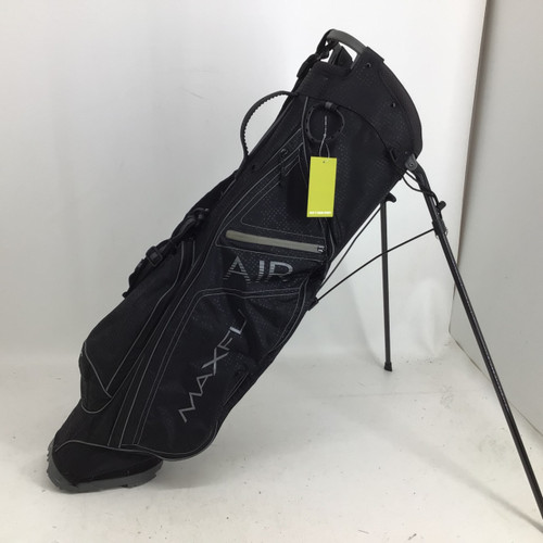 Vist Large View of Product Image Which is Used Maxfli AIR 4 WAY STAND BAG Mens Stand Bag Black