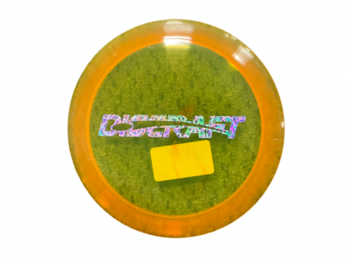 Vist Large View of Product Image Which is Used Discraft DRIVER Disc Golf Driver Yellow