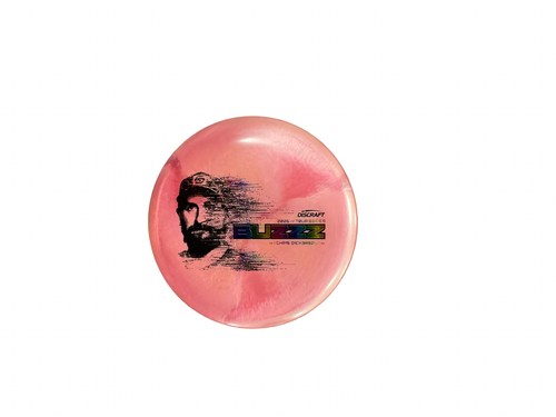 Vist Large View of Product Image Which is Used Discraft BUZZ Disc Golf Putter Pink