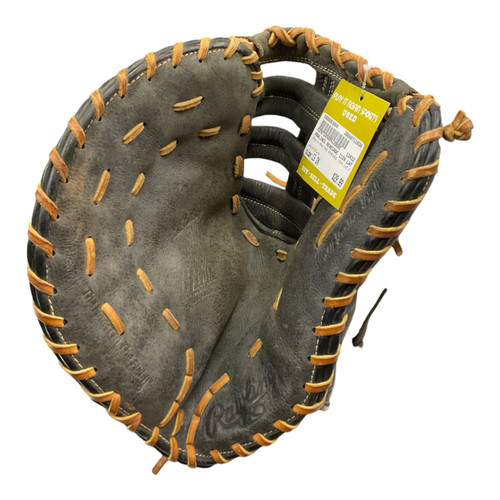 Vist Large View of Product Image Which is Used Rawlings RAWLINGS RENEGADE 13IN LHT FB MITT BB/SB First Base RH Throw Black 13"