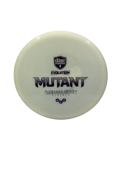 Vist Large View of Product Image Which is Used Discmania MUTANT NEO Disc Golf Mid Range Clear