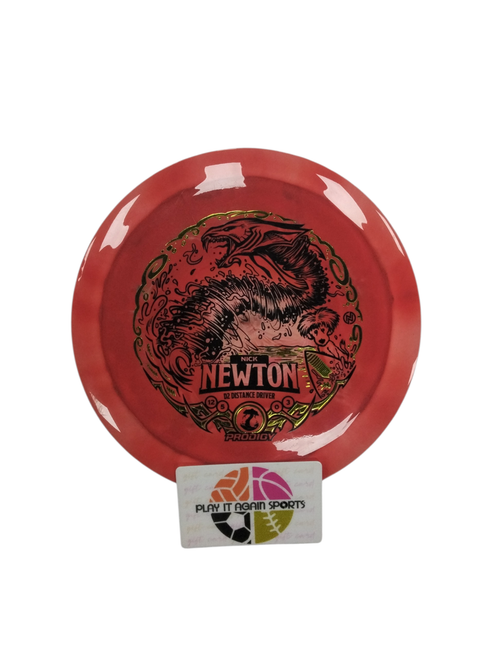 Vist Large View of Product Image Which is Used Prodigy D2 Disc Golf Driver Orange
