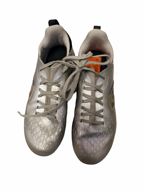 Vist Large View of Product Image Which is Used Lotto ROMA 500 Soccer Cleats Silver Junior 02