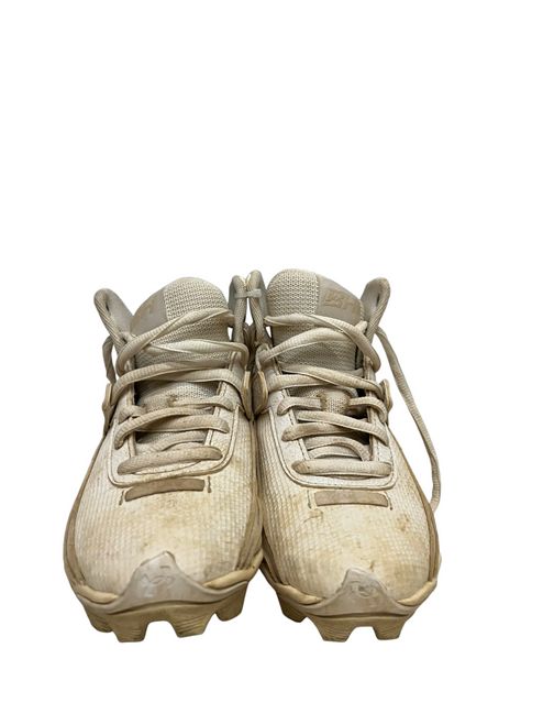 Vist Large View of Product Image Which is Used Under Armour CLEATS BB/SB Cleats White Youth 13.0