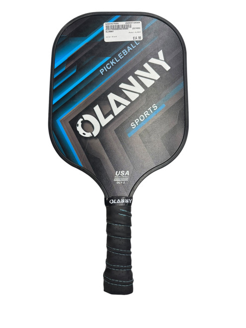 Vist Large View of Product Image Which is Used OLANNY Pickleball Racquet Black