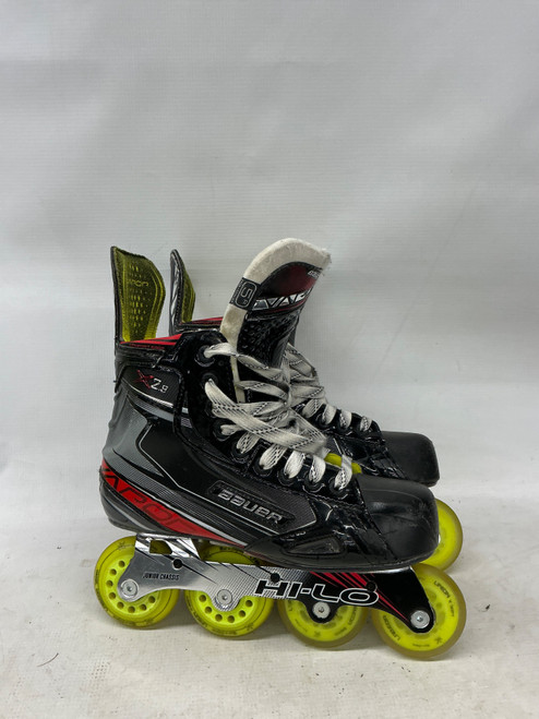 Vist Large View of Product Image Which is Used Bauer VAPOR X2.9 Junior Roller Quad Skates Black Junior 05