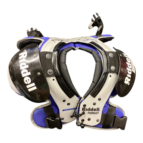 Vist Large View of Product Image Which is Used Riddell PURSUIT FB Shoulder Pads Grey XS