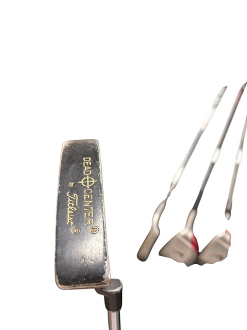 Vist Large View of Product Image Which is Used Titleist DEAD CENTER Mens Putter RH
