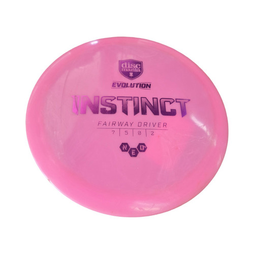 Vist Large View of Product Image Which is Used Discmania EVOLUTION INSTICT Disc Golf Driver Pink